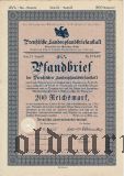 Preussische Landespfandbriefanstaft, Берлин, 200 рейхсмарок 1944 года
