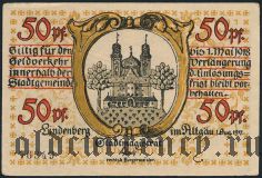 Линденберг-им-Альгой (Lindenberg i. Allgäu), 50 пфеннингов 1918 года