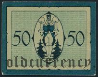 Шварценберг (Schwarzenberg), 50 пфеннингов 1919 года