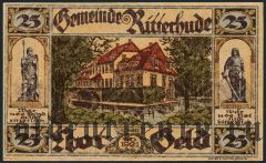 Риттерхуде (Ritterhude), 25 пфеннингов 1921 года
