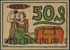 Блументаль (Blumenthal), 50 пфеннингов 1921 года