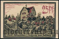Ашерслебен (Aschersleben), 25 пфеннингов 1921 года