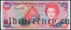 Каймановы Острова, 10 долларов 2001 года