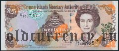 Каймановы Острова, 25 долларов 2003 года