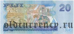 Фиджи, 20 долларов (2007) года