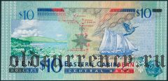 Восточные Карибы, Антигуа, 10 долларов (2003) года