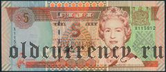 Фиджи, 5 долларов (1998) года