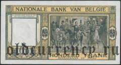 Бельгия, 100 франков 1945 года