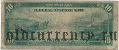 США, 10 долларов 1914 года. Массачусетс. Burke-Houston