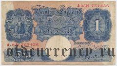 Великобритания, 1 фунт (1940-48) года