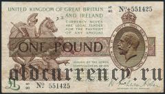 Великобритания, 1 фунт (1922-23) года