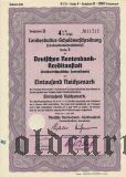 Deutschen Rentenbank-kreditanstalt, Berlin, 1000 reichsmark 1939