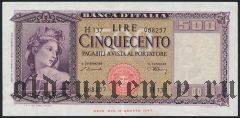 Италия, 500 лир 1948 года