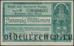 Ахен (Aachen), 20.000.000 марок 1923 года