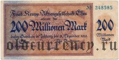 Эссен (Essen), 200.000.000 марок 1923 года
