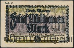 Моерс (Moers), 5.000.000 марок 1923 года