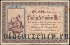 Блаубойрен (Blaubeuren), 500.000 марок 1923 года