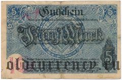 Аннаберг (Annaberg), 5 марок 1918 года