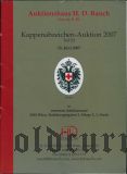 Аукционный каталог фалеристики ''H.D.Rauch'' 2007 год
