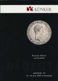 Аукционный каталог монет и медалей ''KUNKER''. 6.2009 г. 4 тома