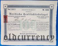 Акционерное общество Северный текстиль, 100 крон 1919 года