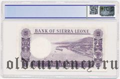 Сьерра-Леоне, 5 леоне (1964) года. В слабе PCGS 63