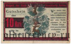 Хиршберг (Hirschberg), 10 марок 1919 года