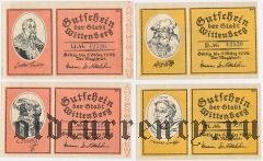 Виттенберг (Wittenberg), комплект из 8 гросгельдов 1922 года (1 марка с портретом Петра I)