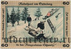 Нойграбен - Хаусбрух (Neugraben-Hausbruch), 60 пфеннингов 1921 года