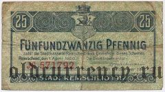 Ремшайд (Remscheid), 25 пфеннингов 1920 года