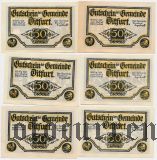 Дитфурт (Ditfurt), 6 нотгельдов 1921 года