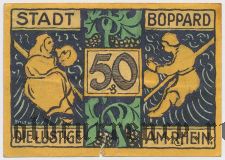 Боппард (Boppard), 50 пфеннингов 21.04.1921 года