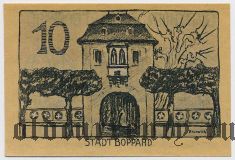 Боппард (Boppard), 10 пфеннингов 1920 года