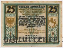 Арнсберг (Arnsberg), 25 пфеннингов 1920 года