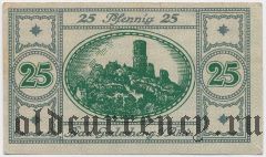 Бад-Годесберг (Bad Godesberg), 25 пфеннингов 1920 года