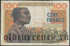 Западно Африканские Штаты, Сенегал, 100 франков 1961 года