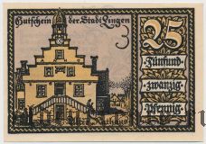 Линген (Lingen), 25 пфеннингов 1921 года