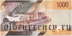 Кения, 1000 шиллингов 2019 года
