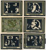 Ауэрбах (Auerbach), 6 нотгельдов 1921 года