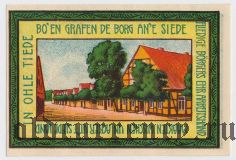 Зиденбург (Siedenburg), 75 пфеннингов 1921 года. Вар. 4