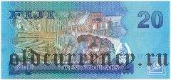 Фиджи, 20 долларов (2012) года