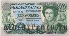 Фолклендские острова, 10 фунтов 2011 года