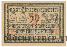 Эммерих (Emmerich), 50 пфеннингов 1920 года