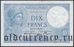 Франция, 10 франков 1941 года