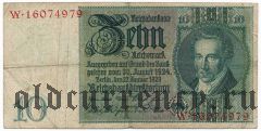Германия, 10 рейхсмарок 1929 года