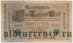 Германия, 1000 марок 1910 года