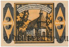 Кендзежин-Погоржелиц (Kandrzin-Pogorzelletz), 3 марки 1921 года