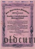 Deutschen Centralbodenkredit, Berlin, 4 1/2% Pfandbrief, 500 reichsmark 1939