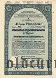 Deutsche Hypothekenbank in Weimar, 2000 reichsmark 1939