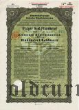 Deutschen Hypothekenbank, Meiningen, 8% iger Gold Pfandbrief, 100 goldmark 1929